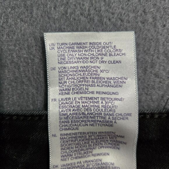 NYDJ Women 14P Black Marilyn Straight Lift Tuck Technology Jeans - Picture 9 of 13